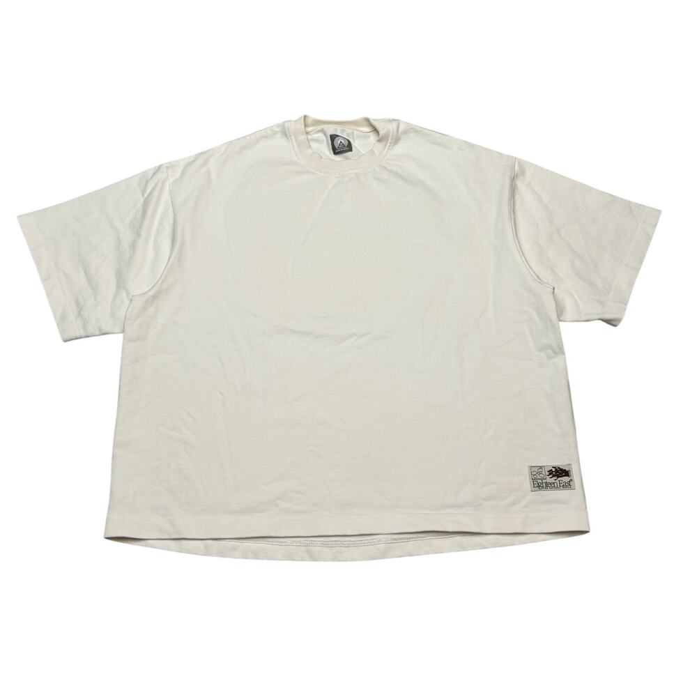 18 East Grahame Big Tee Men's Small White Heavyweight Cotton Streetwear